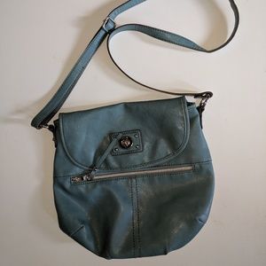 Relic Aqua Blue Crossbody Bag